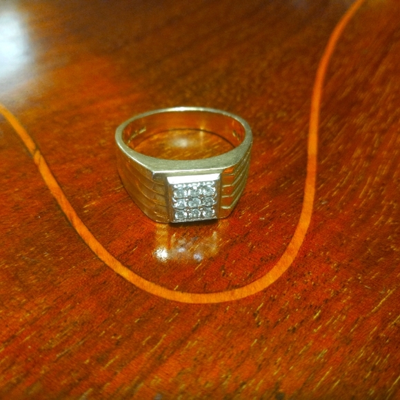 14k diamond icebox ring size 11